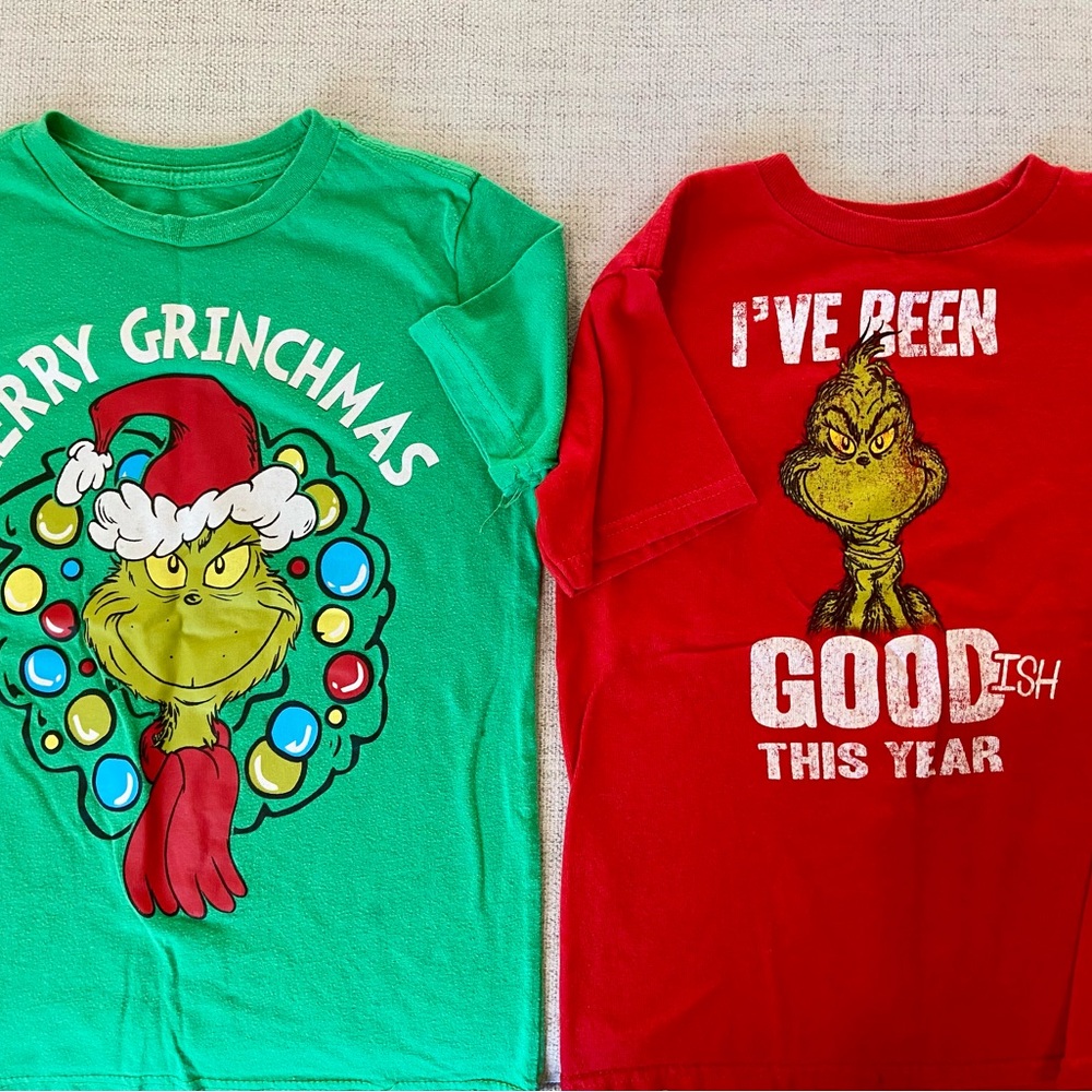 Grinch Holiday T-Shirt Duo